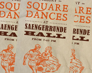 Saengerrunde Hall Square Dances